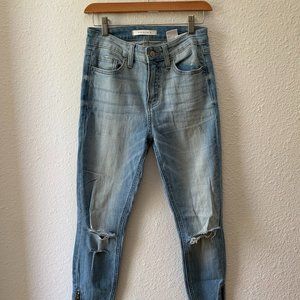 Light Wash High Rise Jeans